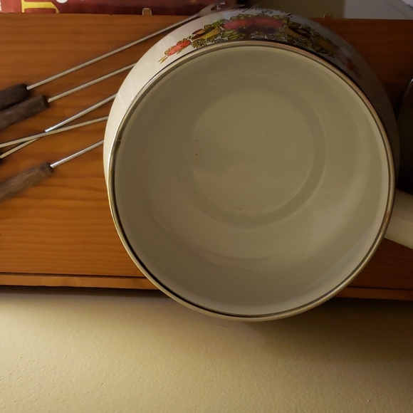 Vintage fondue pot - Picture 2 of 2